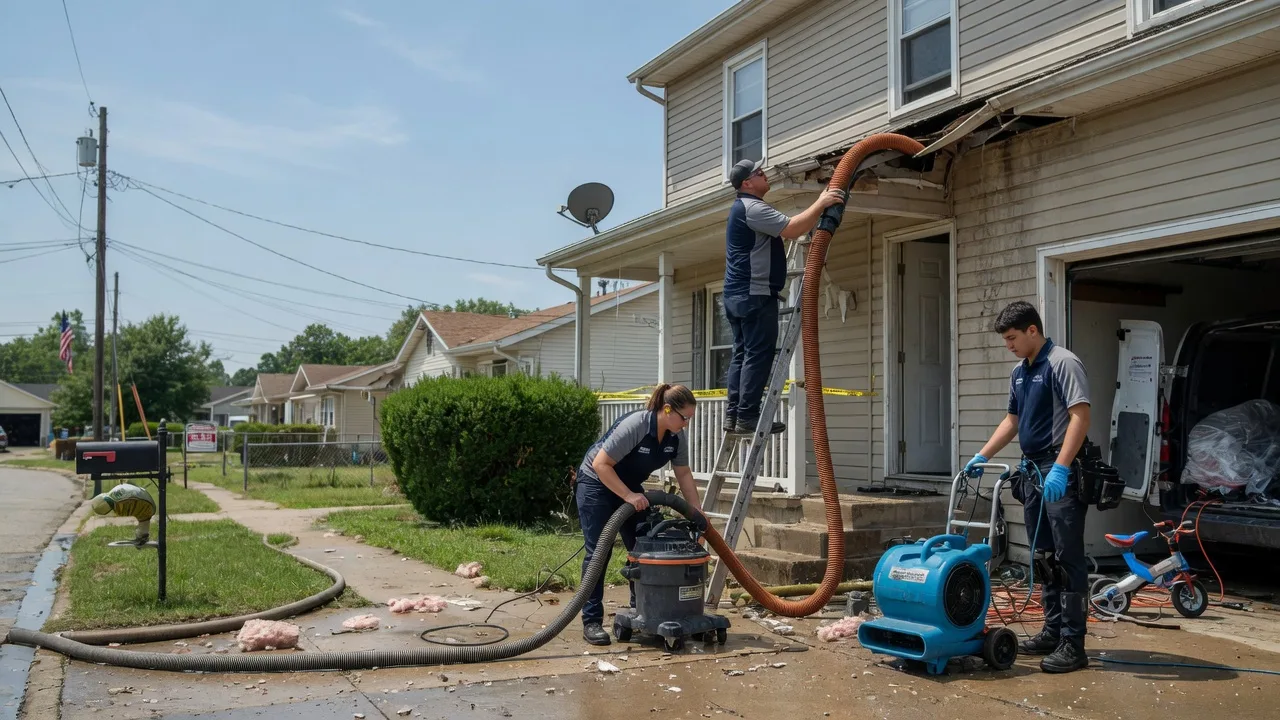 Water Damage Restoration in Houma, LA near me